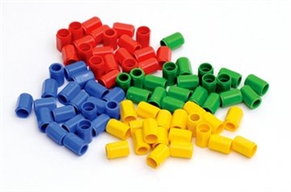 Coloured Pegs - 80 stk.