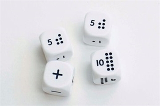 Set of 4 Numicon Dice